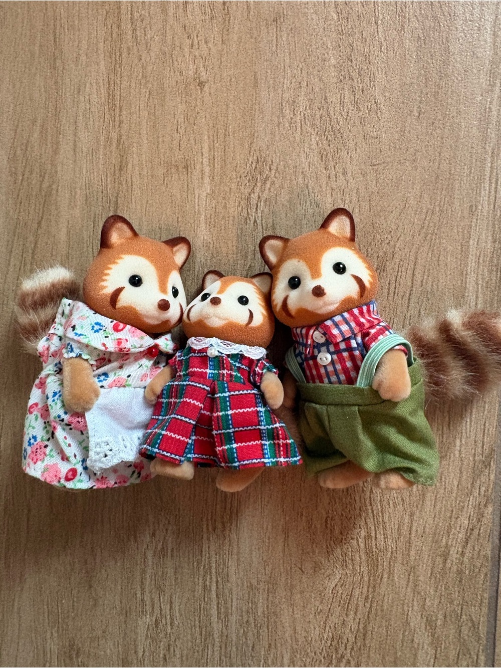 Sylvanian Families Red Panda Family 5215 Set of 3 Calico Critters Rare